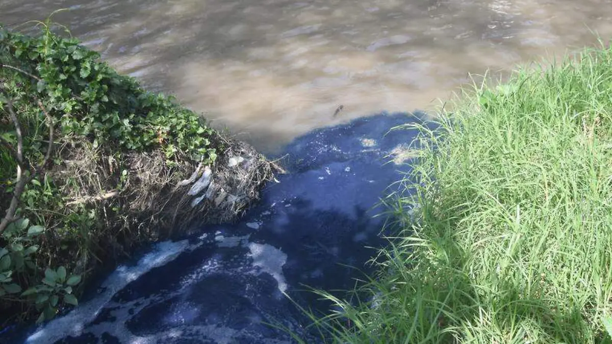 Aguas negras, contaminación, atoyac